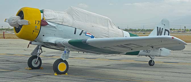 North American SNJ-5 Texan N1038A War Dog, April 29, 2016